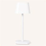 Ava White Rechargeable Table Lamp – Stylish, Cordless & Dimmable Lighting Tavellio