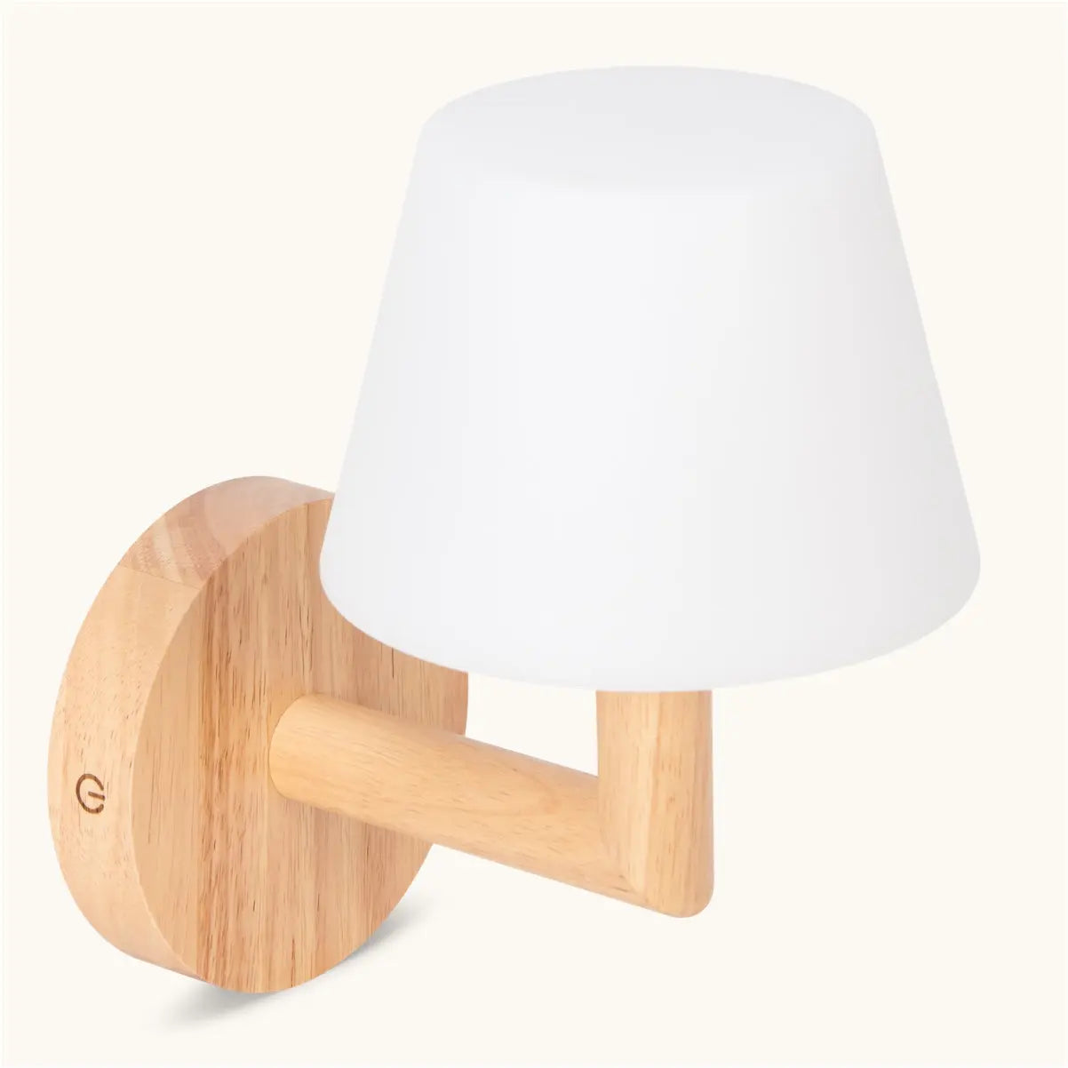 Ted Wooden Rechargeable Wall Lamp | Cordless & Dimmable Lighting Tavellio