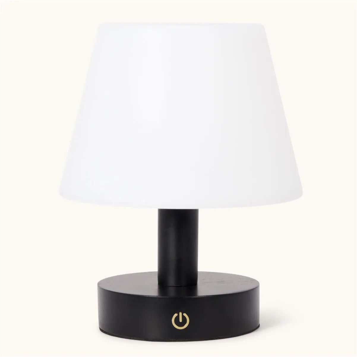 Teddy Black Wooden Rechargeable Table Lamp | Dimmable & Cordless with 3 Light Modes Tavellio