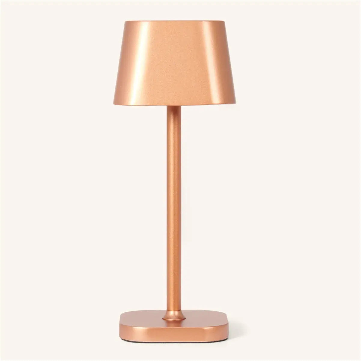 Ava Copper Rechargeable Table Lamp | Stylish, Cordless & Dimmable Tavellio