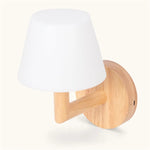 Ted Wooden Rechargeable Wall Lamp | Cordless & Dimmable Lighting Tavellio