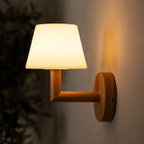 Ted Wooden Rechargeable Wall Lamp | Cordless & Dimmable Lighting Tavellio