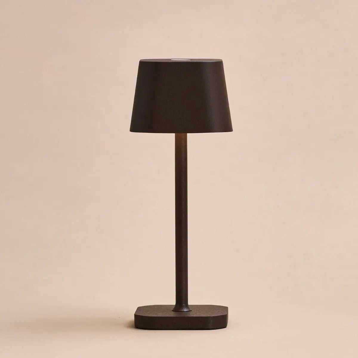 Ava Mocha Brown Rechargeable Table Lamp | Cordless & Dimmable Tavellio