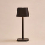 Ava Mocha Brown Rechargeable Table Lamp | Cordless & Dimmable Tavellio