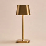 Ava Gold Rechargeable Table Lamp | Cordless, Dimmable & Stylish Tavellio