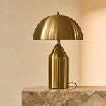 Otto Gold Dressoir Lamp – Stylish Metal Table Lamp for Any Room Tavellio