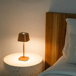 Ava Copper Rechargeable Table Lamp | Stylish, Cordless & Dimmable Tavellio